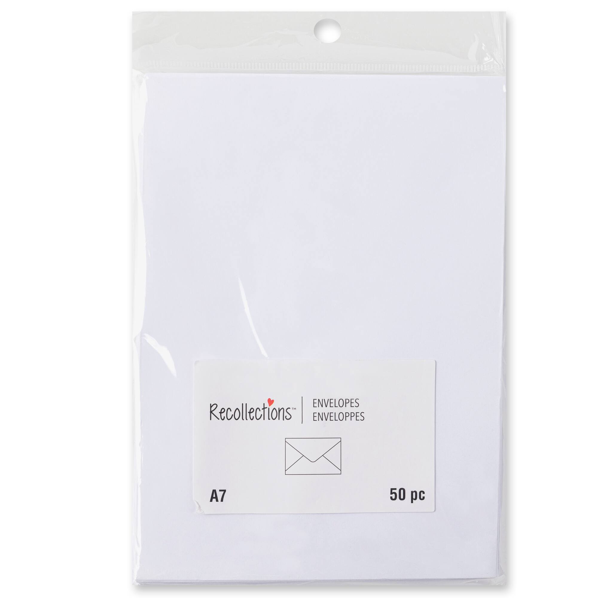 5.25" x 7.25" White Envelopes, 50ct. by Recollections™
